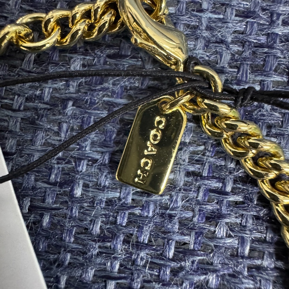 Coach NWT Signature Stone And Heart Charm Bracelet - Picture 9 of 10